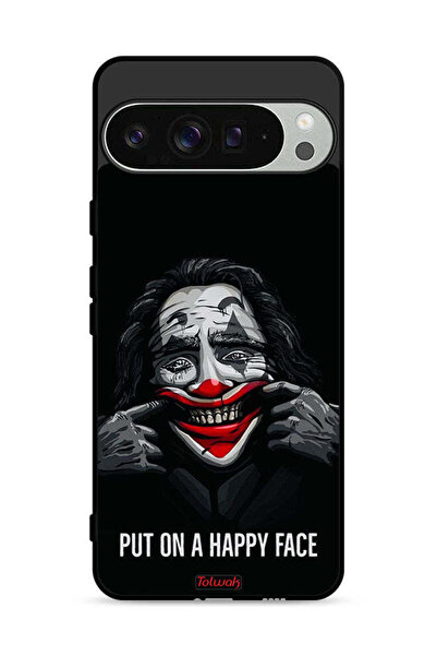 Tolwak غطاء حماية لهاتف Google Pixel 9 Pro XL بوجه سعيد