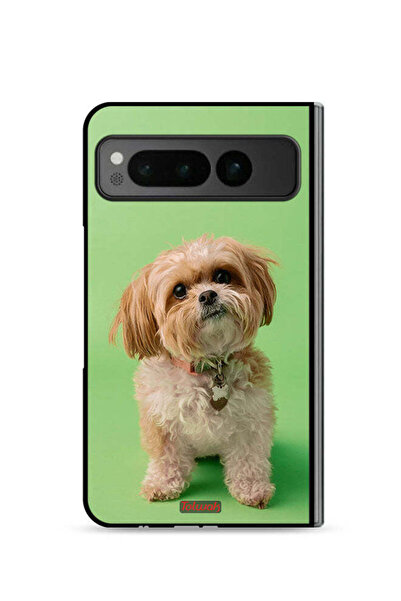 Tolwak غطاء حماية لهاتف جوجل بيكسل فولد 5G بتصميم جرو لطيف