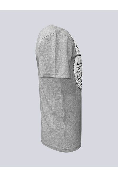 Fenerbahçe Fenerbaçche Licensed Gray T-Shirt with 6 Color Logos