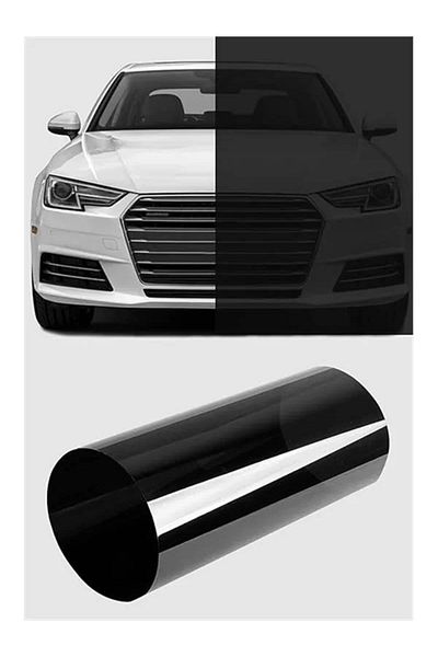 Mu Art Ahşap Glass Film Black American Anti-Scratch Dark Tone 75 Cm X 6 Meters