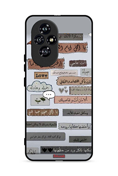Tolwak غطاء حماية لهاتف Honor 200 5G بعبارات حب عربية
