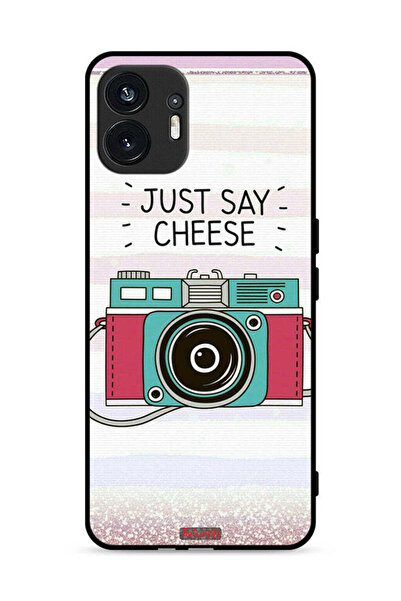 Tolwak Nothing Phone (2) 5G Protective Case Cover Just Say Cheese