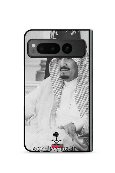 Tolwak غطاء حماية لجهاز جوجل بيكسل فولد 5G - الملك سلمان