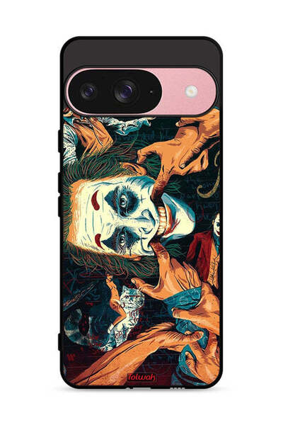 Tolwak غطاء حماية لجهاز Google Pixel 9 برسومات الجوكر