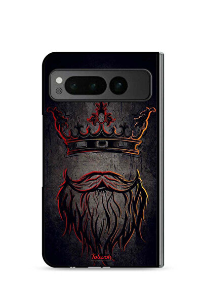 Tolwak غطاء حماية لهاتف جوجل بيكسل فولد 5G بتصميم ملكي