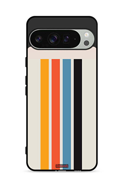 Tolwak غطاء حماية لهاتف Google Pixel 9 Pro XL بنمط خطوط مستقيمة