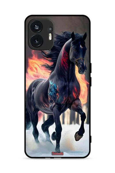 Tolwak Nothing Phone (2) 5G Protective Case Cover Horse Hd