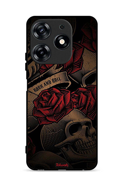 Tolwak غطاء حماية روك آند رول لهاتف تكنو سبارك 10 برو 4G