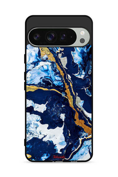Tolwak غطاء حماية لجهاز Google Pixel 9 Pro بنمط فني مزخرف