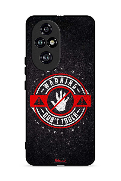 Tolwak غطاء حماية لهاتف Honor 200 Pro 5G تحذير: لا تلمسه