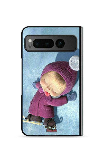 Tolwak غطاء حماية لطيف على شكل دمية لهاتف جوجل بيكسل فولد 5G