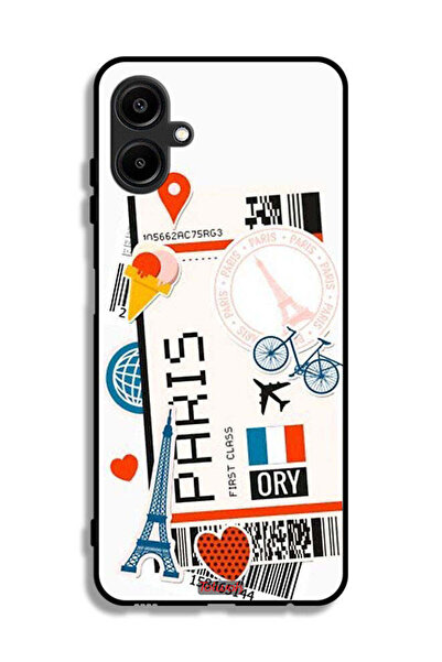 Tolwak غطاء حماية لهاتف سامسونج جالاكسي A06 4G، ملصق باريس