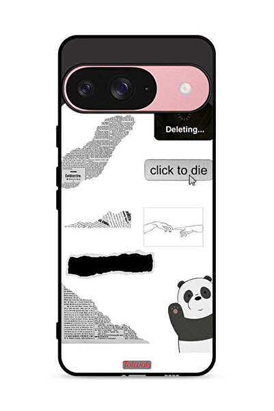 Tolwak غطاء حماية لجهاز Google Pixel 9 بتصميم باندا