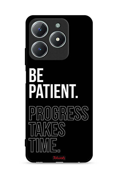 Tolwak غطاء حماية Realme C63 4G كن صبورًا فالتقدم يستغرق وقتًا