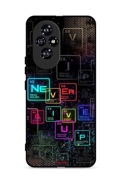 Tolwak غطاء حماية لهاتف Honor 200 5G - فن Never Give Up