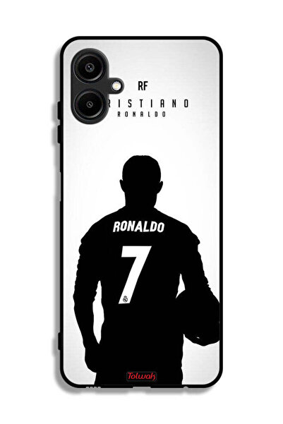 Tolwak غطاء حماية لهاتف سامسونج جالاكسي M06 5G بقناع كريستيانو رونالدو