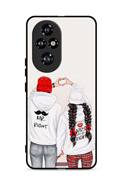 Tolwak غطاء حماية لهاتف Honor 200 Pro 5G - يمين ويسار دائمًا