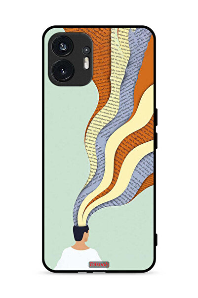 Tolwak Nothing Phone (2) 5G Protective Case Cover Data In Mind Art