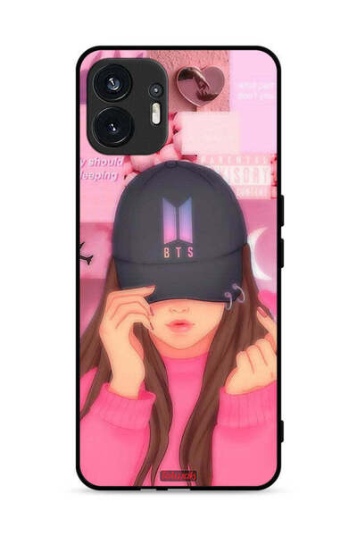 Tolwak Nothing Phone (2) 5G Protective Case Cover Cap Girl Snap