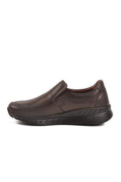 AYAKMOD Brown Genuine Leather Men's Casual Shoes C410 m
