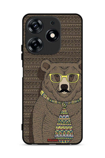 Tolwak غطاء حماية لهاتف تكنو سبارك 10 برو 4G، تصميم السيد وولف