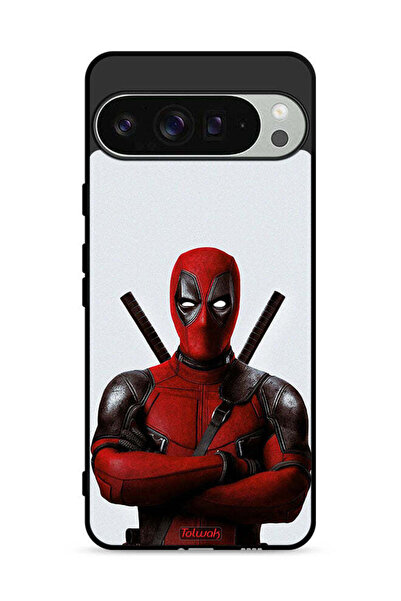 Tolwak غطاء حماية لجهاز جوجل بيكسل 9 برو XL بتصميم ديدبول