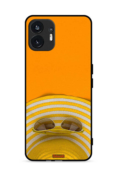 Tolwak Nothing Phone (2) 5G Protective Case Cover Glasses Hat