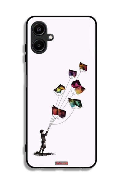 Tolwak غطاء حماية لهاتف سامسونج جالاكسي F06 5G، مطبوع عليه شعار "طائرات ورقية"