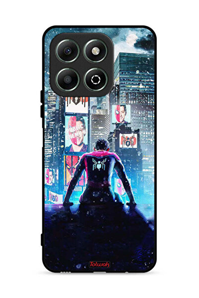 Tolwak غطاء حماية لهاتف Honor X6b 4G بتصميم سبايدر مان