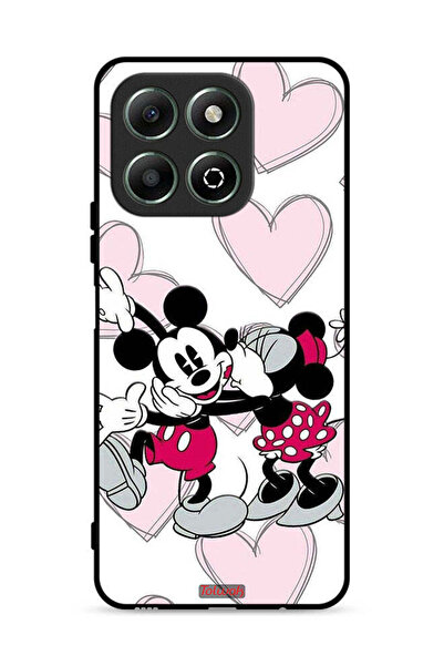 Tolwak غطاء حماية لهاتف Honor X6b 4G بتصميم عناق ميكي ماوس