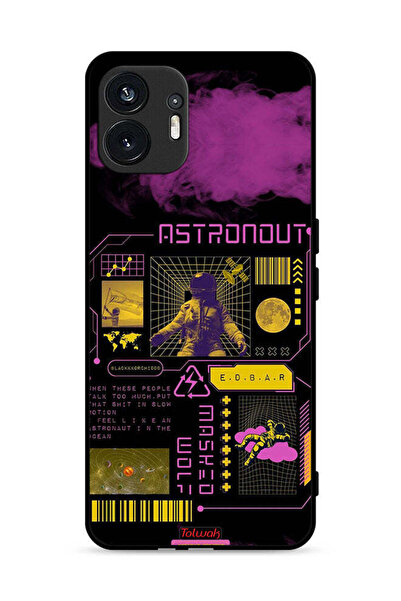 Tolwak Nothing Phone (2) 5G Protective Case Cover Astronaut Sticker