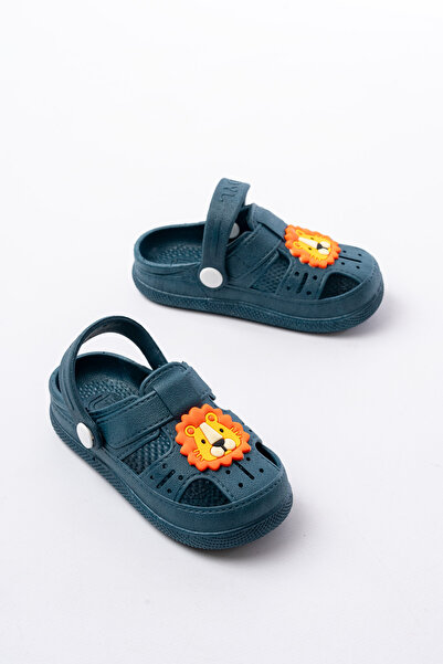 Krowaz Armour Güvenli Günlük Lacivert Kaydırmaz Taban Hayvan Figürlü Yuvarlak...