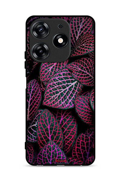 Tolwak غطاء حماية لهاتف تكنو سبارك 10 برو 4G بنقشة أوراق سالجا