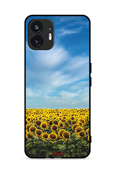 Tolwak غطاء حماية لهاتف Nothing Phone (2) 5G، عباد الشمس تحت السماء