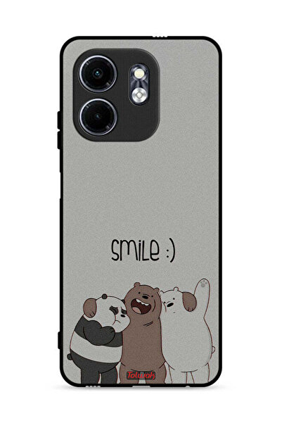 Tolwak غطاء حماية لهاتف إنفينيكس سمارت 9 4G بطبعة ابتسامة الأصدقاء