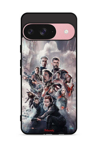 Tolwak غطاء حماية لجهاز جوجل بيكسل 9 بتصميم أفينجرز