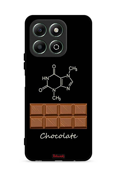 Tolwak غطاء حماية لهاتف Honor X6b 4G - لون شوكولاتة