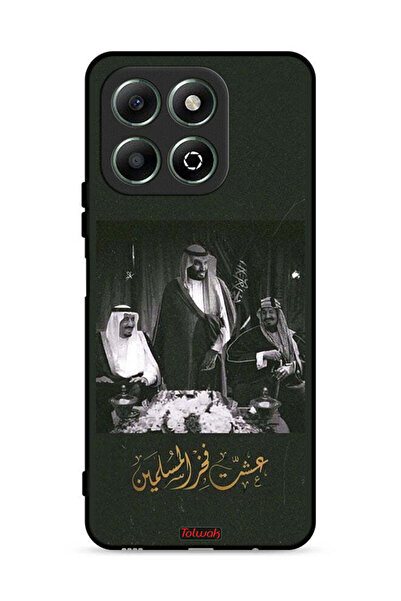 Tolwak غطاء حماية لهاتف Honor X6b 4G الملك سلمان والملك عبد العزيز ومحمد فخر ...