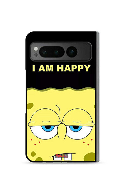 Tolwak غطاء حماية لهاتف Google Pixel Fold 5G - أنا سعيد