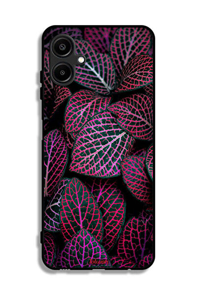 Tolwak غطاء حماية لهاتف سامسونج جالاكسي A06 4G بنقشة أوراق سالجا