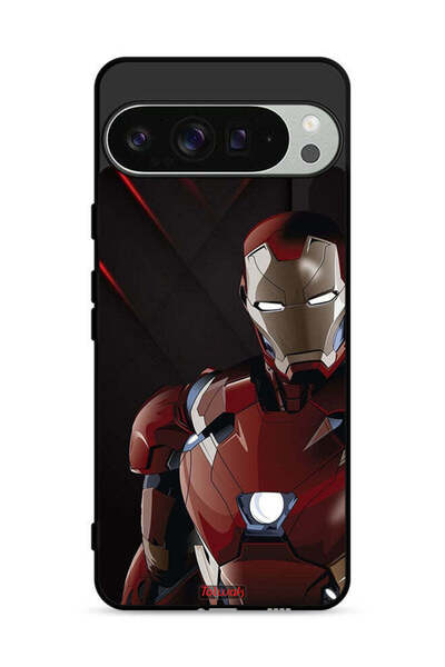 Tolwak غطاء حماية لهاتف Google Pixel 9 Pro بتصميم الرجل الحديدي