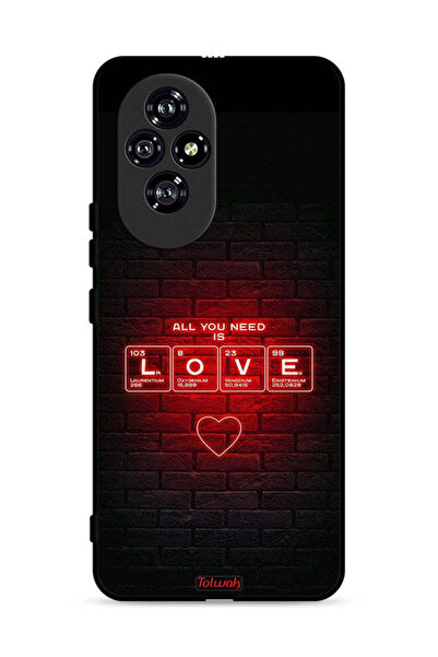 Tolwak غطاء حماية لهاتف Honor 200 5G كل ما تحتاجه هو الحب