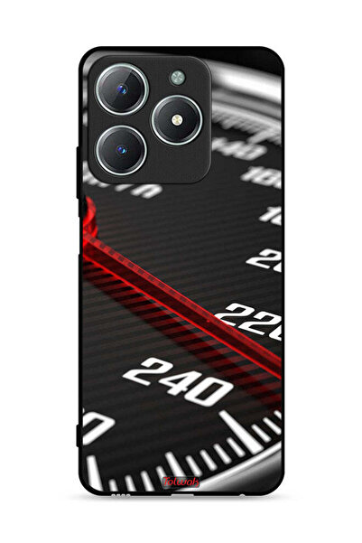 Tolwak غطاء حماية لجهاز Realme C61 4G مع عداد السرعة