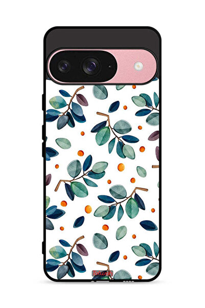 Tolwak غطاء حماية لهاتف Google Pixel 9 بأوراق الشجر