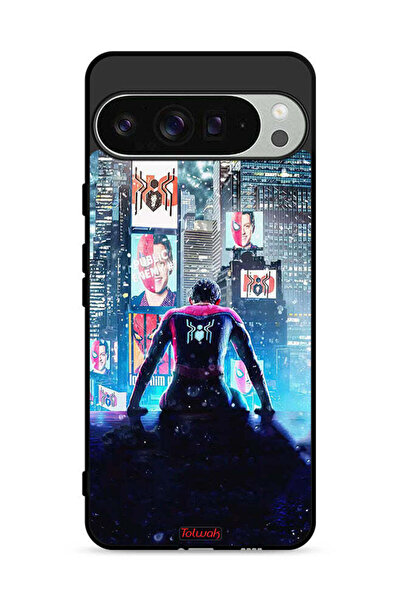 Tolwak غطاء حماية لجهاز جوجل بيكسل 9 برو XL بتصميم سبايدر مان