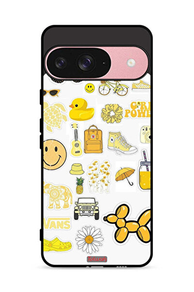 Tolwak غطاء حماية لهاتف Google Pixel 9 - علامات أنثوية