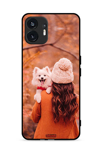 Tolwak غطاء حماية لهاتف Nothing Phone (2) 5G يحمل جروًا