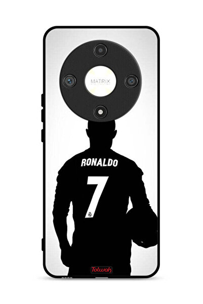 Tolwak غطاء حماية لهاتف Honor X9b 5G بقناع كريستيانو رونالدو