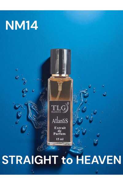 TLG TLGNM014e015 Straight To Heaven Niche Extrait Erkek Parfümü, 15 ml (Cep B...