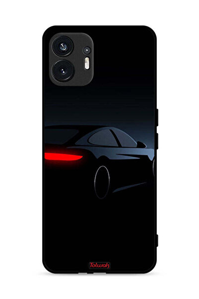 Tolwak Nothing Phone (2) 5G Protective Case Cover Dark Car